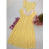 Conjunto Robe e Camisola Amamentação Amarelo