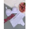 Sutiã Amamentação Renda Bojo e Aro Branco