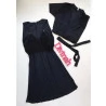 Camisola Amamentação Preta com Renda