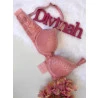 Conjunto Amamentação Renda Romance