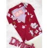 Pijama Longo Estampado Mia