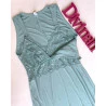 Camisola Amamentação Verde com Renda