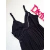 Short Doll Amamentação Preto com Branco