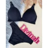 Conjunto Amamentação Com Bojo Preto