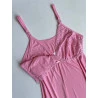 Conjunto Robe e Camisola Amamentação Rosa