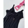 Pijama Três Peças Preto