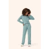 Pijama Longo Algodão Tiffany Poá