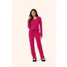 Pijama Longo Pink Xadrez