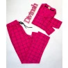 Pijama Longo Pink Xadrez