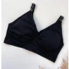 Sutiã Amamentação Sem Costura Plus Size Preto