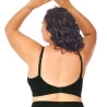 Sutiã Amamentação Sem Costura Plus Size Preto