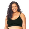 Sutiã Amamentação Sem Costura Plus Size Preto