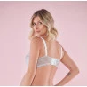 Sutiã Amamentação Renda Cromo com Branco Amari